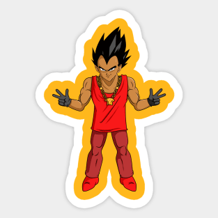 vegeta hypebeast Sticker